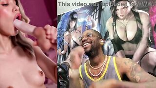Large Breast Black Beauty In Servitude Riding Dong, Oriental Bitch Deepthroating Her Sex-toy Machine, Cumming On A Wench For Admirable Luck, Lewd Golden-haired In The Club With Her Shaved Cunt Out, AI Generated