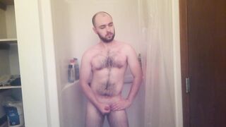 Begin the morning off right with a smoke, a jerk off, and a shower