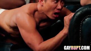 A Homosexual Educate Three-some Devin Franco, DeAngelo Jackson, Jkab Ethan Dale