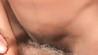 Hawt ebony lady with large teats facesits and smothers