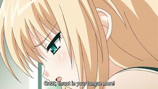 Cute Woman with Large Butt Likes Getting Her Twat Eaten in 69 - Anime