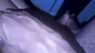 25 Year Old Ebony Guy's Jizz flow Compilation Tease
