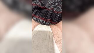 Panty wedgie