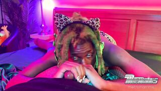 TRIXXIE MORELLA KEEPS GAGGING AND EATING SCHLONG DURING METROMAMMIS SLEEPOVER!
