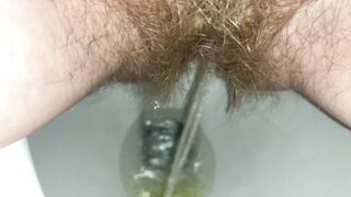 Zoom Pee in Lavatory and Widen Vagina Lips - Bunnie Lebowski