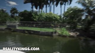 REALITY KINGS - Pretty Angel Jade Greene Likes Getting Banged In Nature And Sucks Knob On A Boat