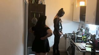 Kitchen Fetish Squirting Madness - Aged Whores Drenched Everywhere