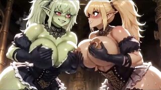 Humorous Titties with Demons, Ai Animation