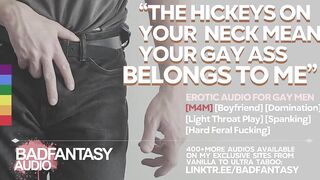 Obsessively and Jealously Claiming Each Part of U [M4M] [Binaural ASMR] [Domination] [Boyfriend Roleplay] [Audio For Homo Studs] [Hunk Groaning]