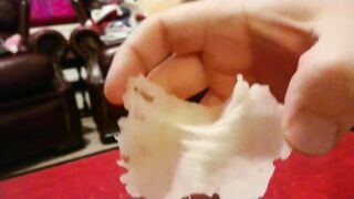 Tiny Weenie Hawt Wax CBT - Part two - Edging with set wax