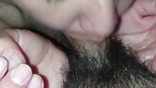 raw excitement spills in wild oral job on real set