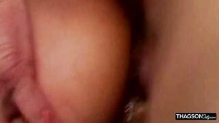 Breasty mother I'd like to fuck Leaking Cum After Intensive Pulsating Jock Pounding