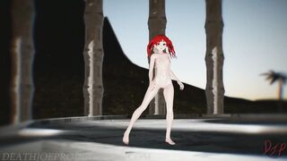 MMD R18+ Kuroko B B F Beach Stage 1160