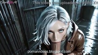 Grace Ashcroft Resident Merciless Requiem public sex facefuck wall