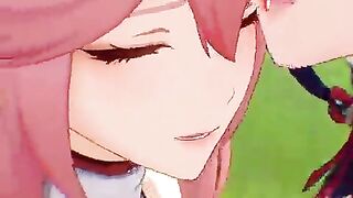 Hentai manga mihoyo genshin yuri lesbo