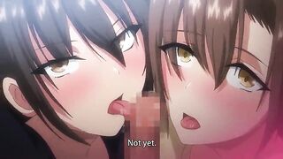 Large breasts in 2 comics manga