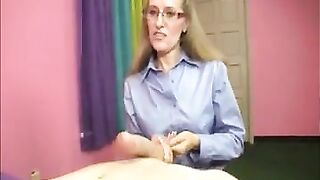 Lewd Blond mother I'd like to fuck Likes This Youthful Rod