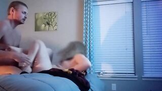 BOOTY SLAPPED RAW, SHLONG CUMS INSIDE BABYSITTER AS THIS BABE SURRENDERS
