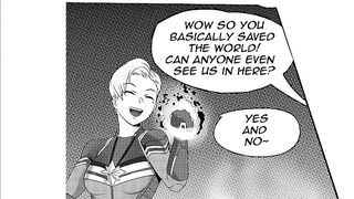 Got Smth For Me DUB - Captain Marvel BANGS Spider-Dude's brains out