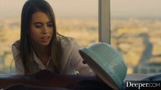 Deeper. Nice-cutie Jill fulfills her fantasies of being a baddie