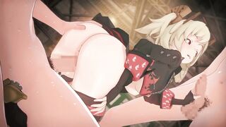 【Zenless Zone Zero Burnice White】team fuck CG Comics Animation.(Fingering,tugjob,oral pleasure,sex)