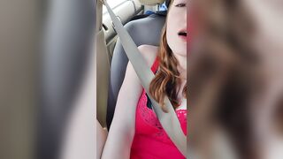 Pure Virgin Redhead Teen with Braces Creamy Cunt Sex-toy Roadtrip - Cait Linh
