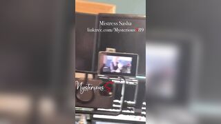 Caught by Mistresse Sissy Spouse Crossdress Cum Eating (Phone POV Teaser For FRIDAYS Fresh Episode)