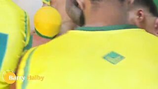Homosexual fuckfest with several Brazilians.