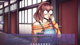 Cum In and Game On : Four Pumped up Shemale hentai T-girls Gangbangs A Dude in The Club Room Cums in Throat & Anal Aperture