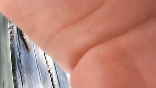 Neuer Freund fickt sie unter freiem Himmel und im Hochsitz