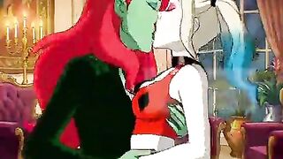 DC manga Harley Quinn lesbo toon manga animated episode