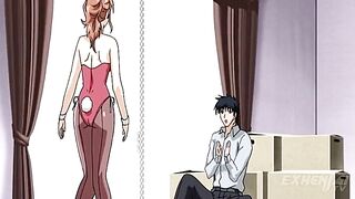 Excited Neighbour Despairing to Gulp My Cum - Anime