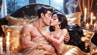 Royal Toon Pair Sexy Night Excitement Compilation - Gold Jewelry Animated Fleshly Romance