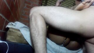 extraordinary anal gape / cum inside large booty
