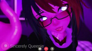 Discord Goodnight Call gone HORRIBLY CONCUPISCENT -ASMR ROLEPLAY - SHEMALE HENTAI Masturbation Taking it up my BOOTY