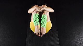 My stepsis loves it when I see her do yoga