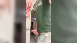 Stroking during the day