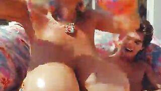 AI vid - Grandma takes bikini off - example teaser from deviantart episode