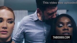Yielding Wife Team up With Her Bestie For Coarse 3some With Slavemaster Spouse