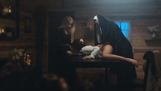 Futanari Nun Three-some Anal - Layla Scarlett & Vixi Rafi & Nata Gold