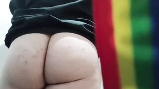 opening my large booty for u lastly screw me