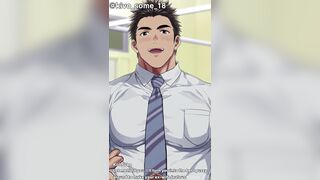 Aluno repetente sendo fodido pelo professor hétero animação homo