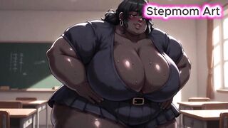 JOI Stepmom Glasses Teacher Squirt big beautiful woman - Come with me 100% U'll cum - Messy Talk