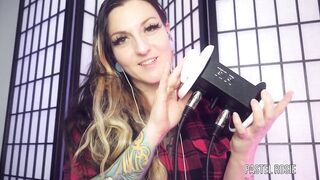 Erotic ASMR - PASTEL ROSIE Concupiscent Girlfriend Ear Eating Tease - Alternative Angel 3Dio Licking