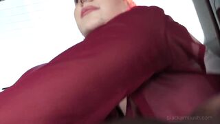 Redhead Teen 1st Large Ebony Schlong Surprise