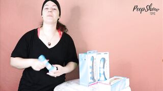 Toy Review - Colours Yum Yum 6, 7, and 8 Inch Marbled Silicone Vibrator