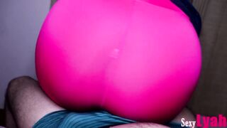 Sexy Lap dance in Constricted Leggings makes Dude Cum throughout Underclothing Boxers