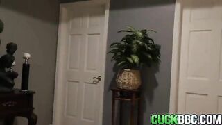 Step Daughter Introduces Ebony Boyfriend To Her Step Daddy & Step Bro