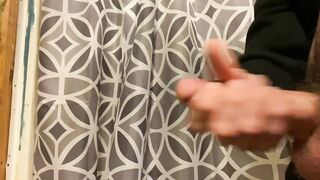 Massive solo spunk fountain