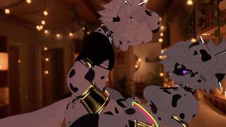 Puppyboy Screws... HERself? (Vrchat Fur Selfcest)
